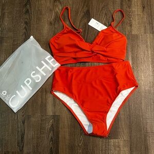 NWT never worn Cupshe 2-piece swim suit
